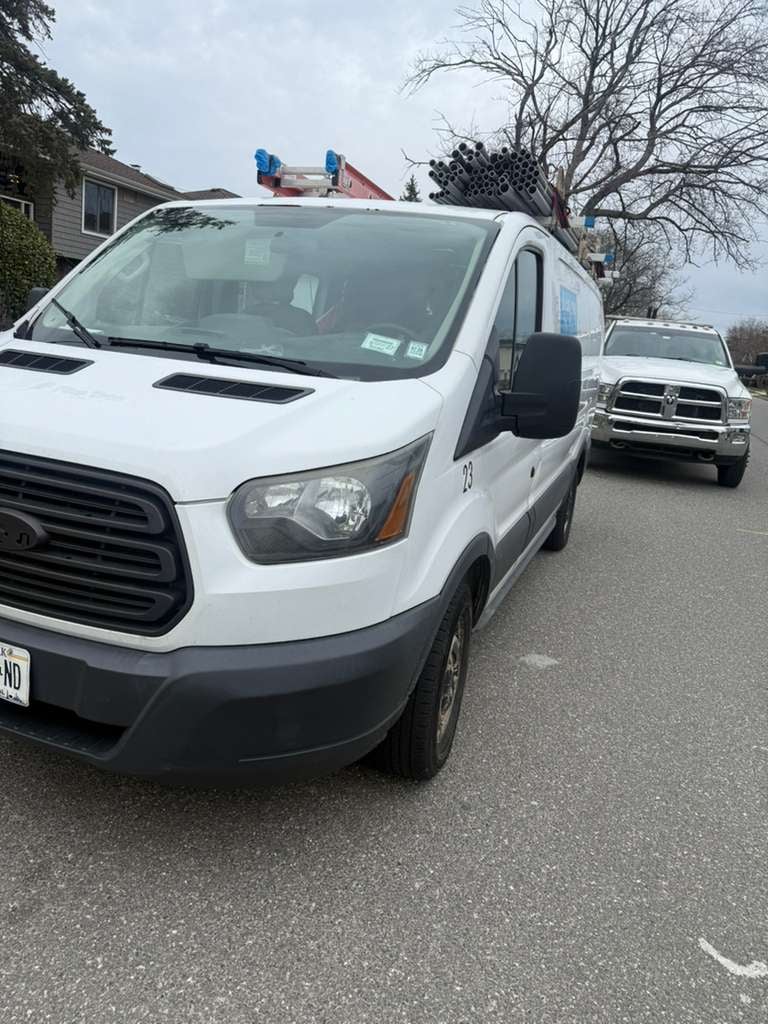 JG Towing fleet staged and ready JG Towing Ford Transit van and Ram wrecker staged in Kew Gardens, Queens.